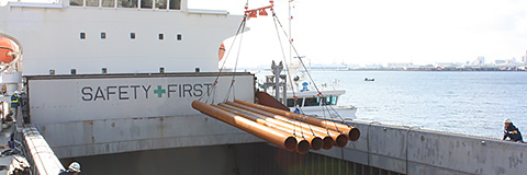 Loading and Unloading Break Bulk Cargo