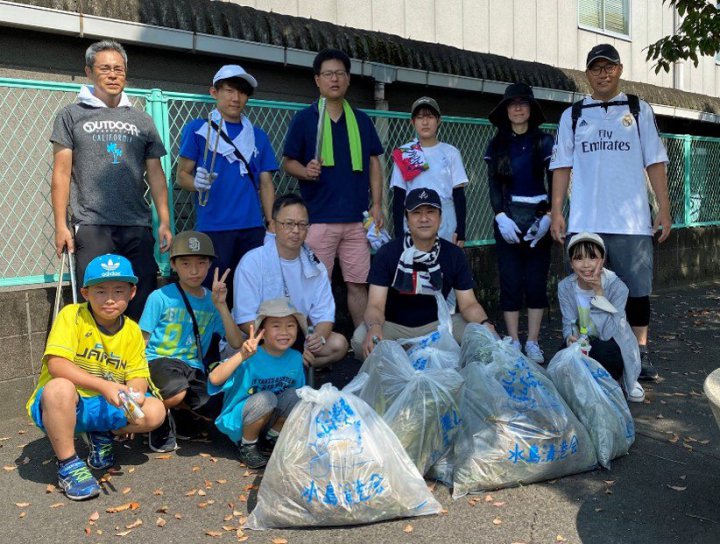 写真：2023年7月リフレッシュ水島港クリーン大作戦へ参加